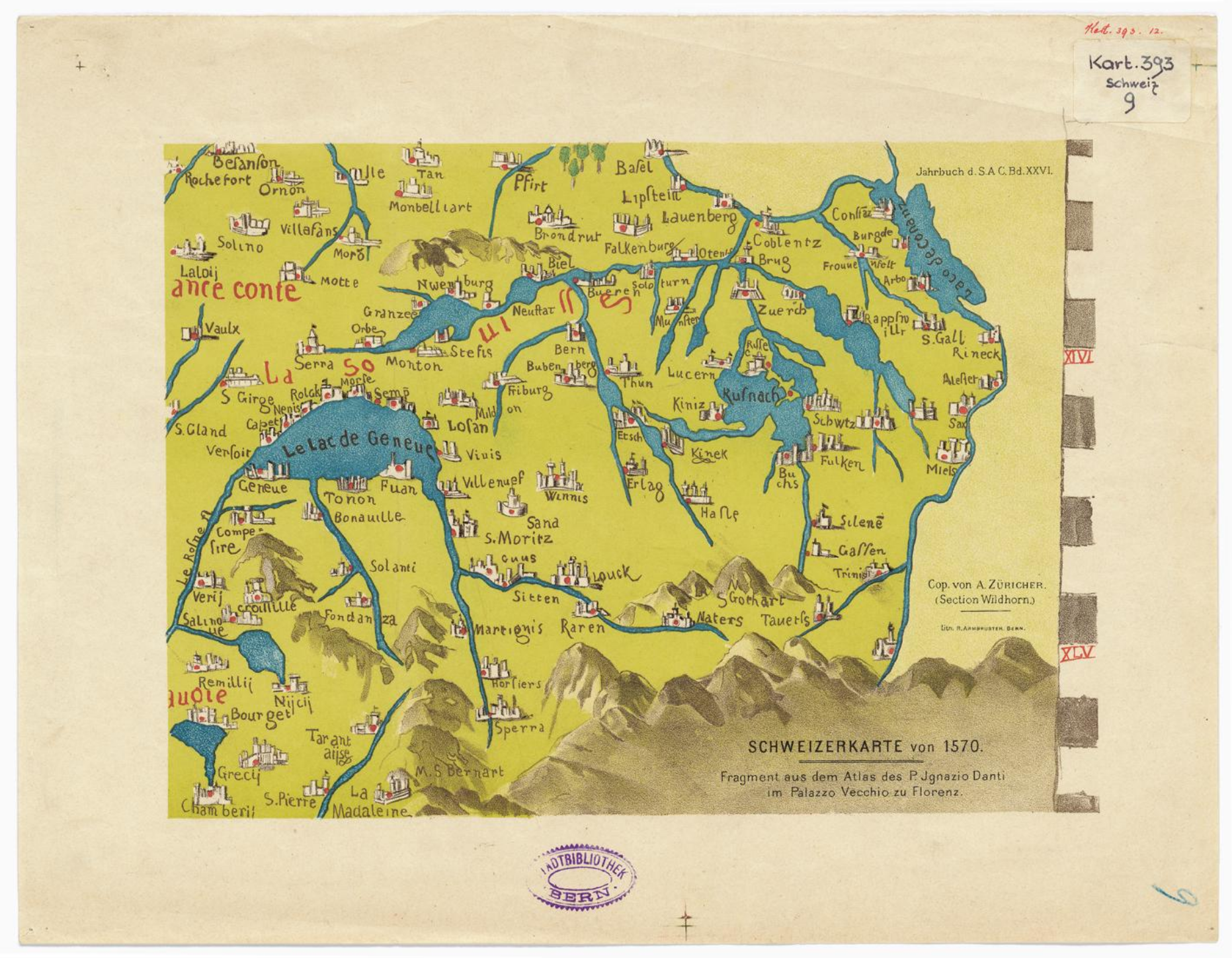 Jahrbuch des Schweizer Alpenclub. Bern, 1864